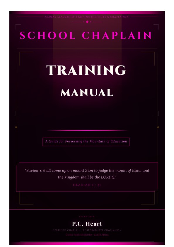 School Chaplain Training Manual
